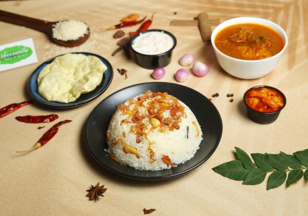 Neychoru and Chicken curry ( Ghee rice)